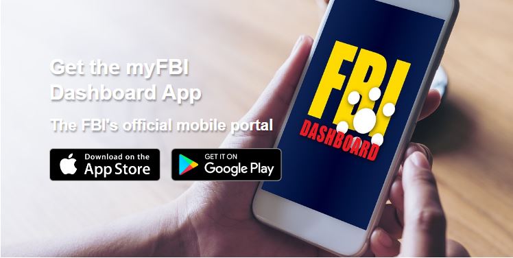 myFBI Dashboard App